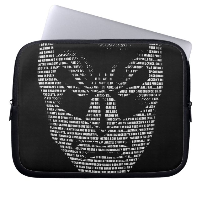Batman Head Mantra Laptopschutzhülle (Vorderseite)