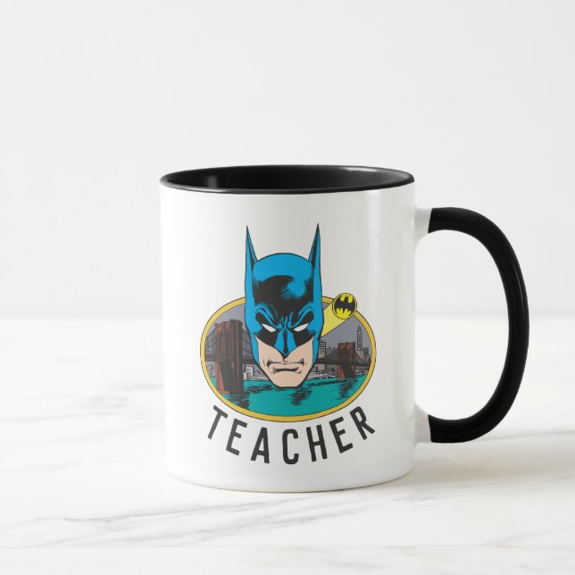 Batman Head Teacher Tasse (Rechts)
