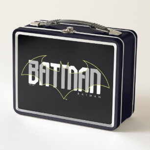 Batman Hi-Tech Name Grafik Metall Brotdose