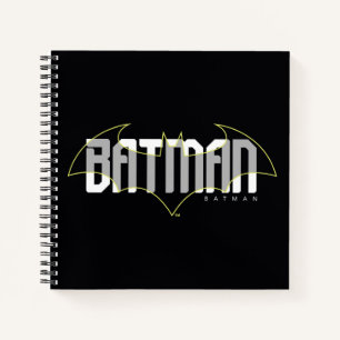 Batman Hi-Tech Name Grafik Notizbuch
