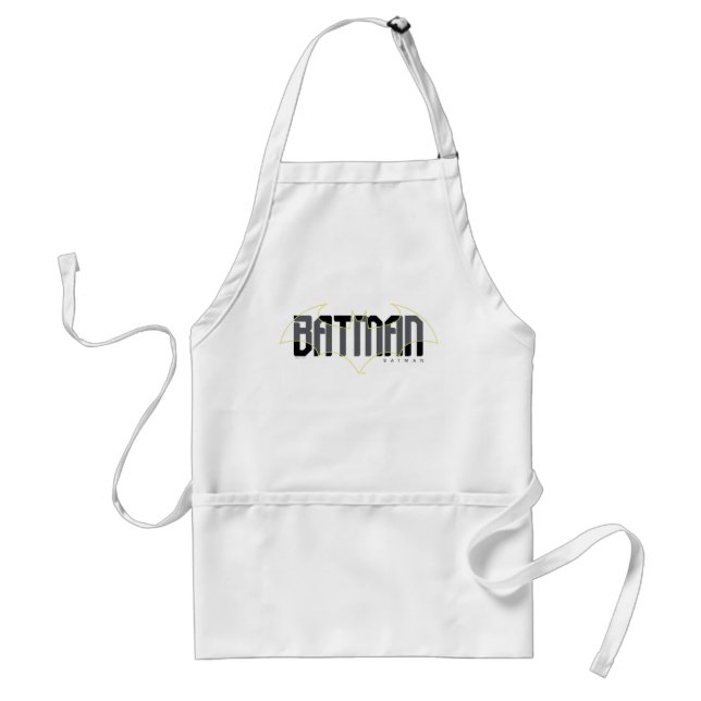 Batman Hi-Tech Name Grafik Schürze (Vorne)