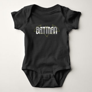 Batman Hi-Tech Name Graphic Baby Strampler