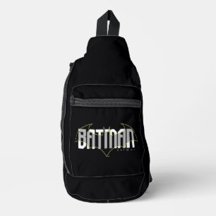 Batman Hi-Tech Name Graphic Crossbody Bag