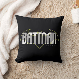 Batman Hi-Tech Name Graphic Kissen