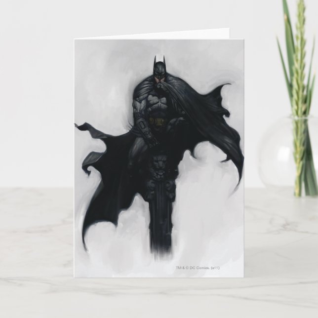 Batman Illustration Karte (Vorderseite)