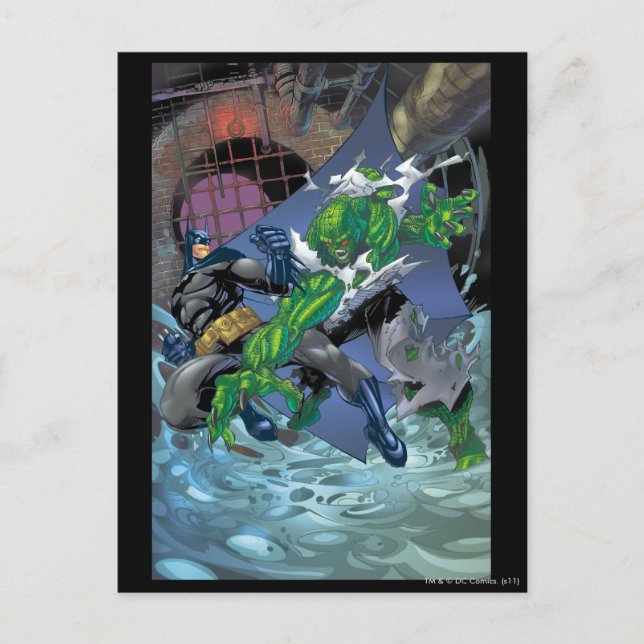 Batman - Killer Croc Postkarte (Vorderseite)