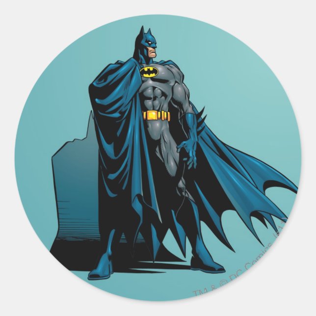 Batman Knight FX - 12B Runder Aufkleber (Vorderseite)