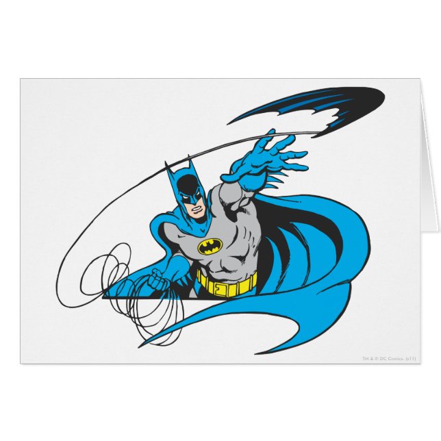 Batman lance Batarang 3 (Devant horizontal)