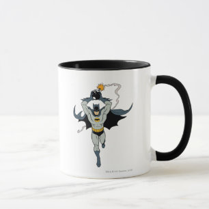 Batman läuft mit Bombe Tasse