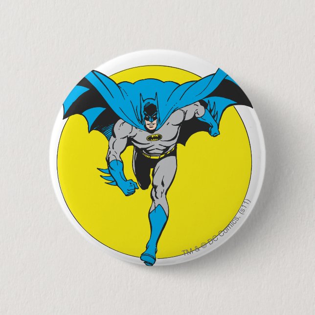 Batman läuft vorwärts button (Vorderseite)