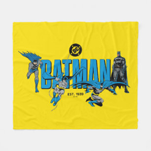 Batman-Legenden für immer Grafik Fleecedecke