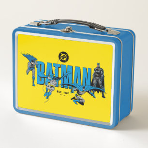 Batman-Legenden für immer Grafik Metall Brotdose