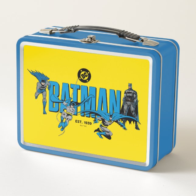 Batman Legends Forever Graphic Metall Brotdose (Vorderseite)