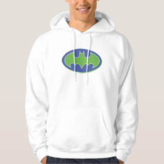 Batman | Lila und grünes Symbol Hoodie