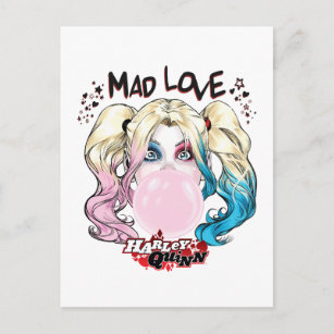 Batman   Mad Liebe Harley Quinn Kaububble Gum Postkarte
