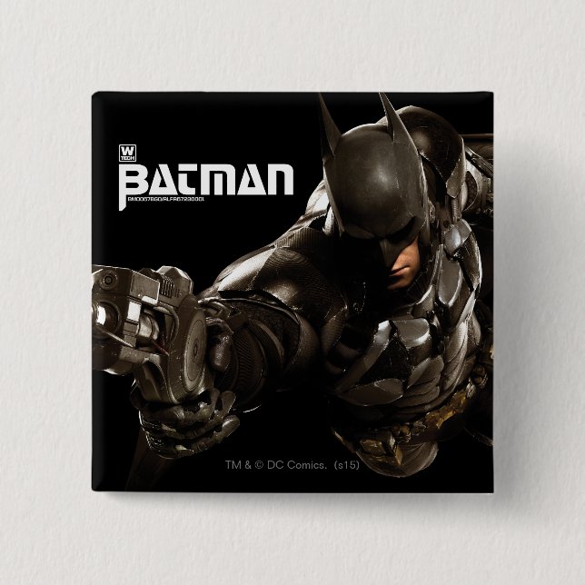 Batman mit Batclaw Button (Vorderseite)