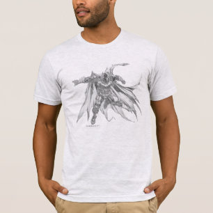 Batman mit Kap Zeichnend T-Shirt