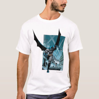 Batman mit Stadthintergrund T-Shirt