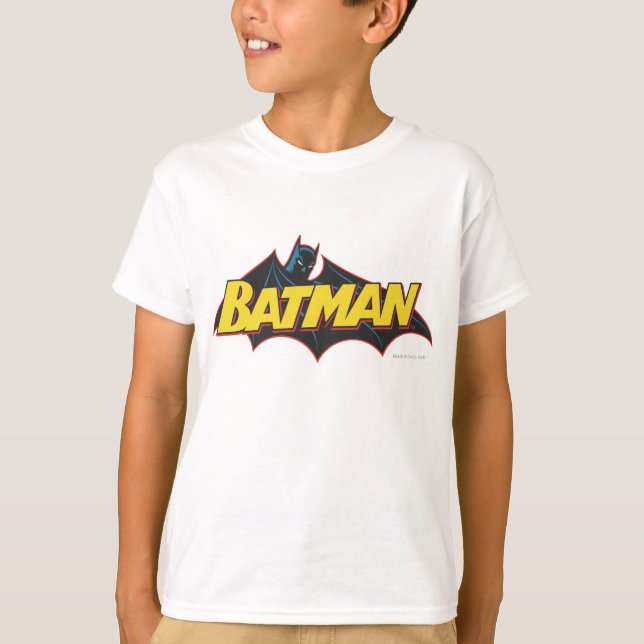 Batman | Old School Logo T-Shirt (Vorderseite)