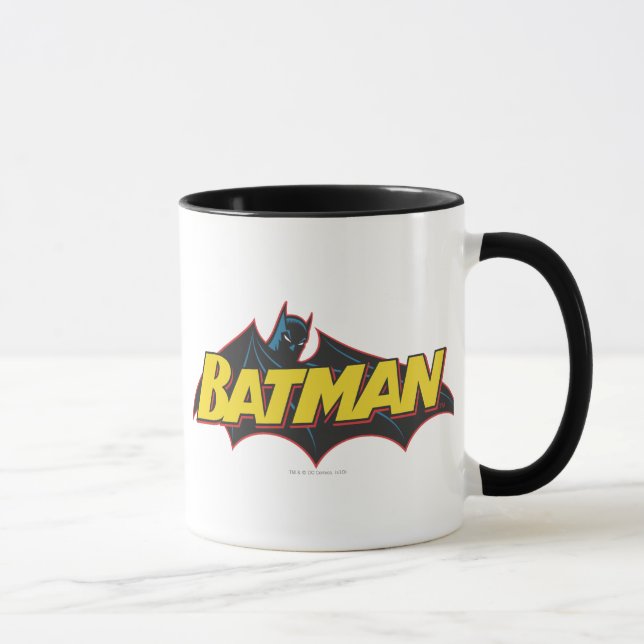 Batman | Old School Logo Tasse (Rechts)