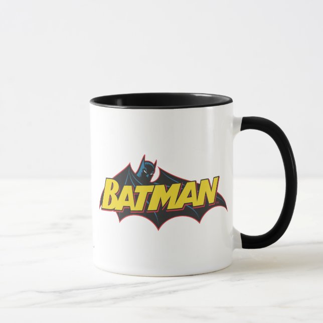 Batman | Old School Logo Tasse (Rechts)