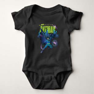 Batman "Own Your Power" City Graphic Baby Strampler