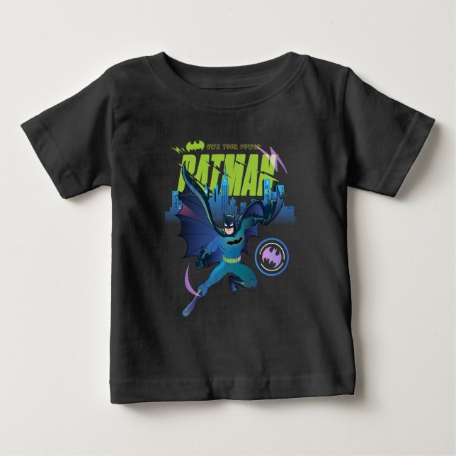 Batman "Own Your Power" City Graphic Baby T-shirt (Vorderseite)