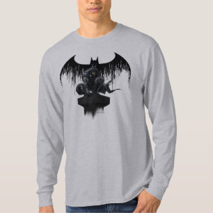 Batman Perched auf einer Säule T-Shirt