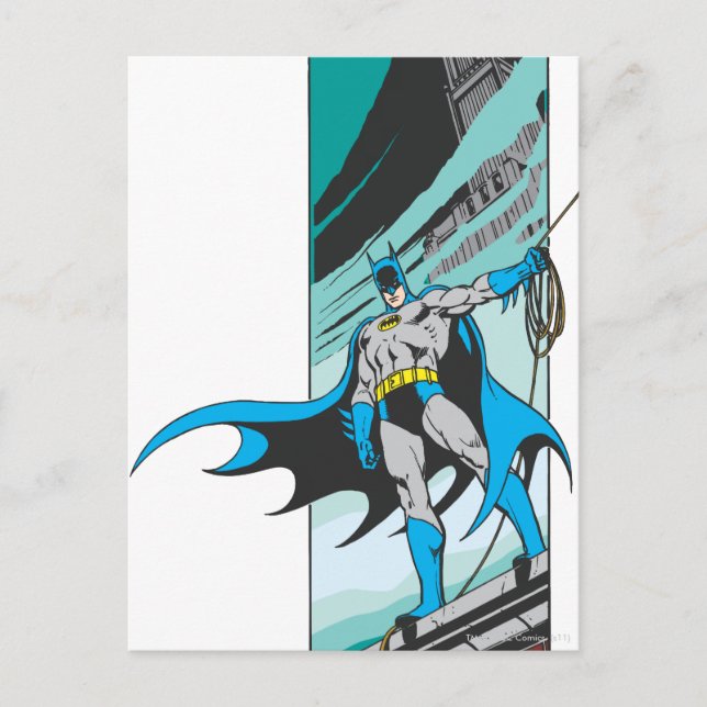 Batman Perches Postkarte (Vorderseite)