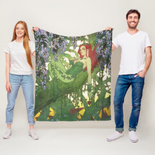 Batman Rebirth Poison Ivy Cover Illustration Fleecedecke