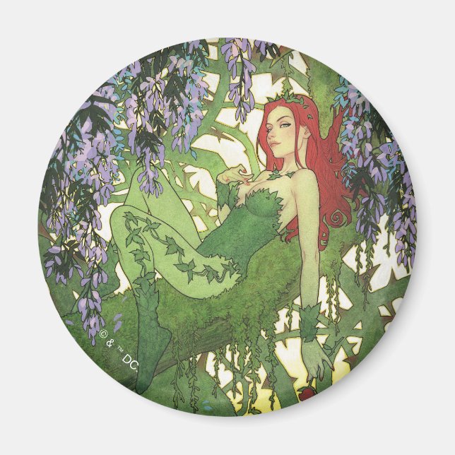 Batman Rebirth Poison Ivy Cover Illustration Magnet (Vorne)
