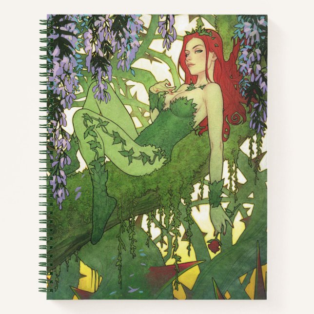 Batman Rebirth Poison Ivy Cover Illustration Notizbuch (Vorderseite)
