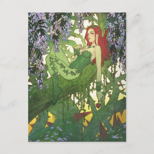 Batman Rebirth Poison Ivy Cover Illustration Postkarte (Vorderseite)