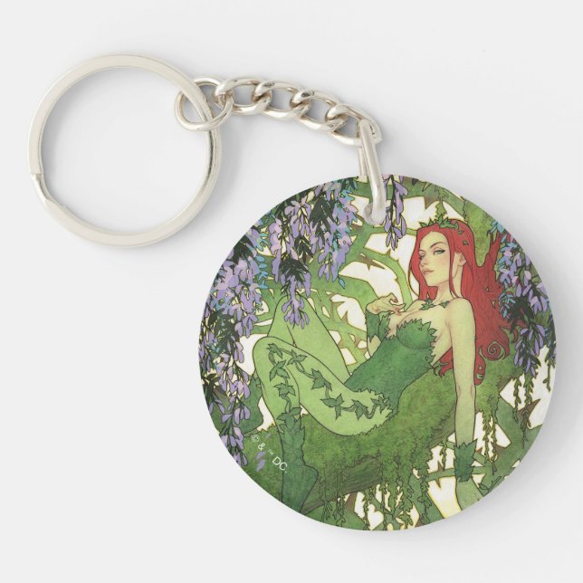 Batman Rebirth Poison Ivy Cover Illustration Schlüsselanhänger (Vorderseite)
