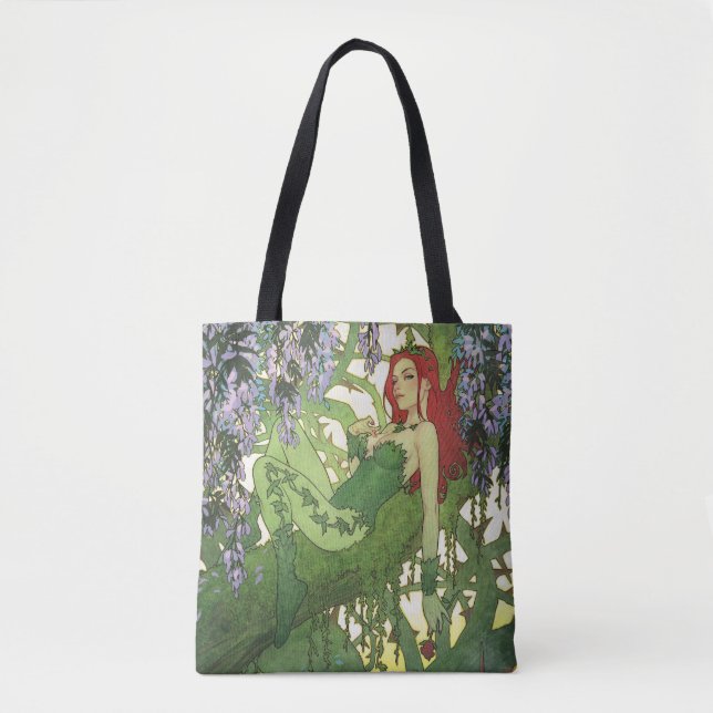 Batman Rebirth Poison Ivy Cover Illustration Tasche (Vorderseite)