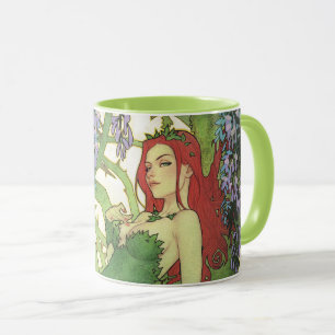 Batman Rebirth Poison Ivy Cover Illustration Tasse