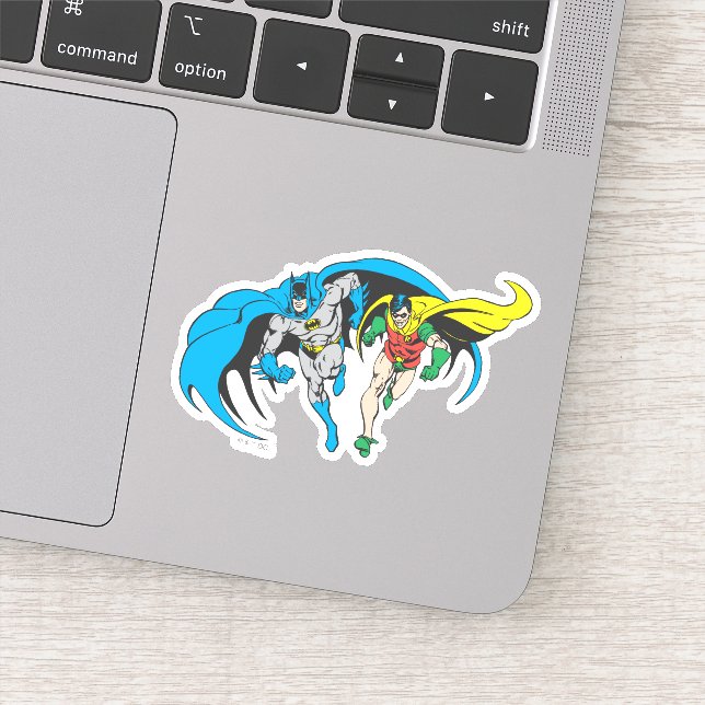 Batman & Robin Aufkleber (Detail)