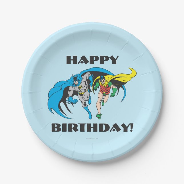 Batman & Robin Pappteller (Vorderseite)