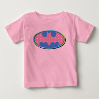 Batman | Rosa Polka-Dot-Logo Baby T-shirt