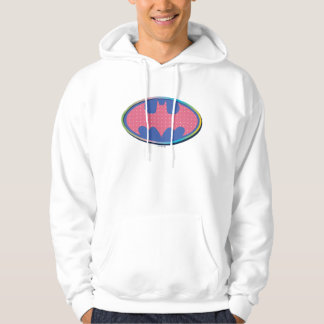 Batman | Rosa Polka-Dot-Logo Hoodie