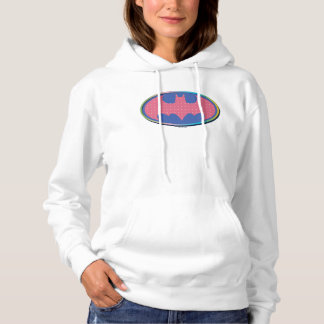 Batman | Rosa Polka-Dot-Logo Hoodie