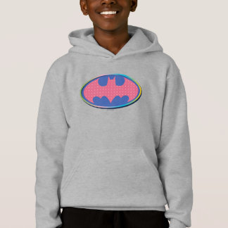 Batman | Rosa Polka-Dot-Logo Hoodie
