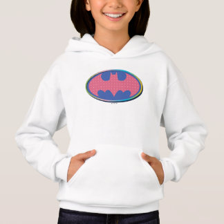 Batman | Rosa Polka-Dot-Logo Hoodie