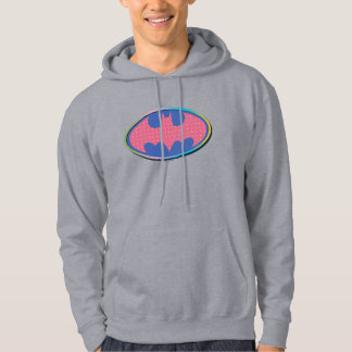 Batman | Rosa Polka-Dot-Logo Hoodie