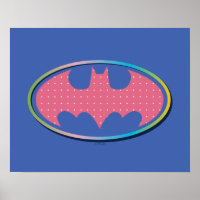Batman | Rosa Polka-Dot-Logo