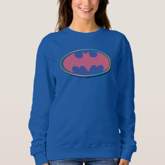 Batman | Rosa Polka-Dot-Logo Sweatshirt