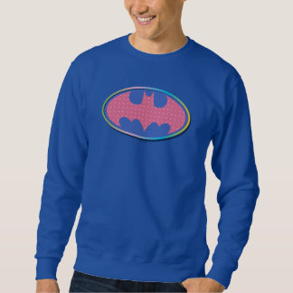 Batman | Rosa Polka-Dot-Logo Sweatshirt