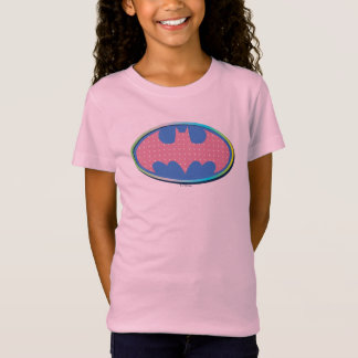 Batman | Rosa Polka-Dot-Logo T-Shirt