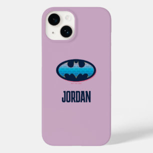 Batman Rosa und Blau Case-Mate iPhone 14 Hülle