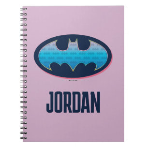 Batman Rosa und Blau Notizblock